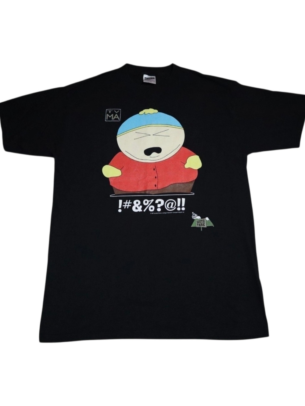 Vintage 1997 South Park Eric Cartman T-Shirt XL Tultex Comedy Central